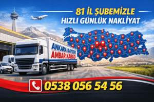 Ankara Kayseri Ambar Kargo Hizmeti